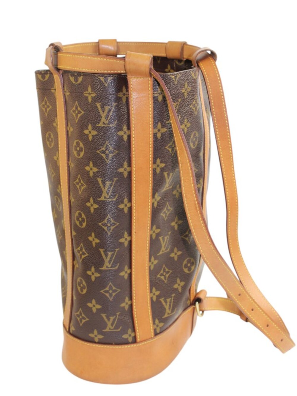 Louis Vuitton Randonnée PM Monogram Coated Canvas Bucket Style Backpack - Picture 6 of 15